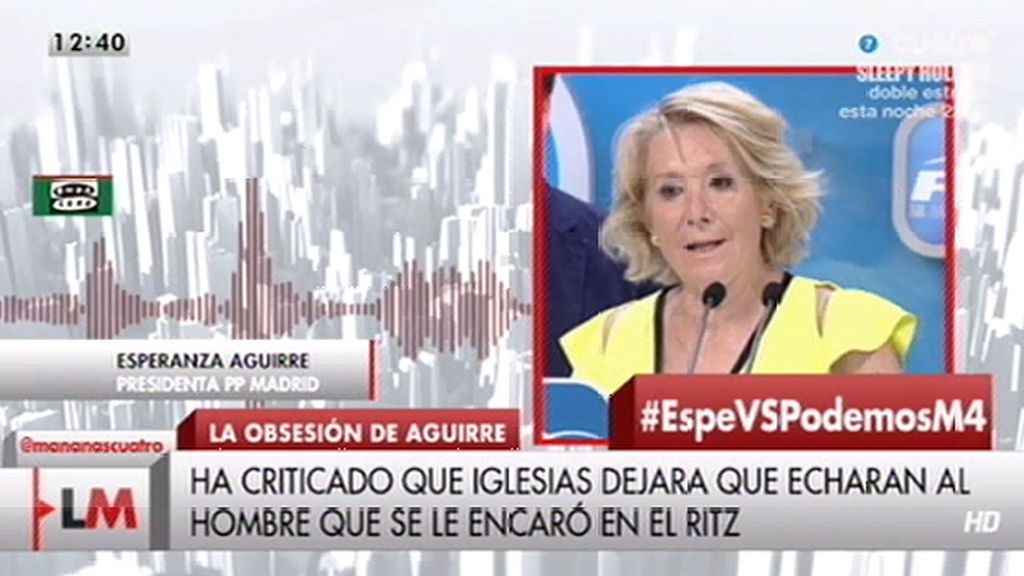 Aguirre, en Onda Cero: "No insulto a nadie"