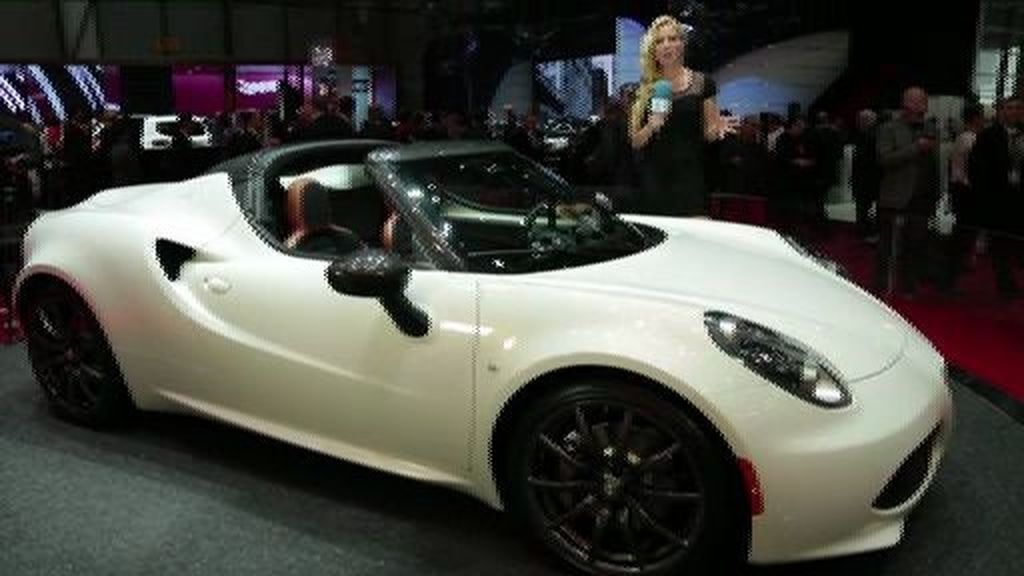 La variante descapotable del Alfa 4C
