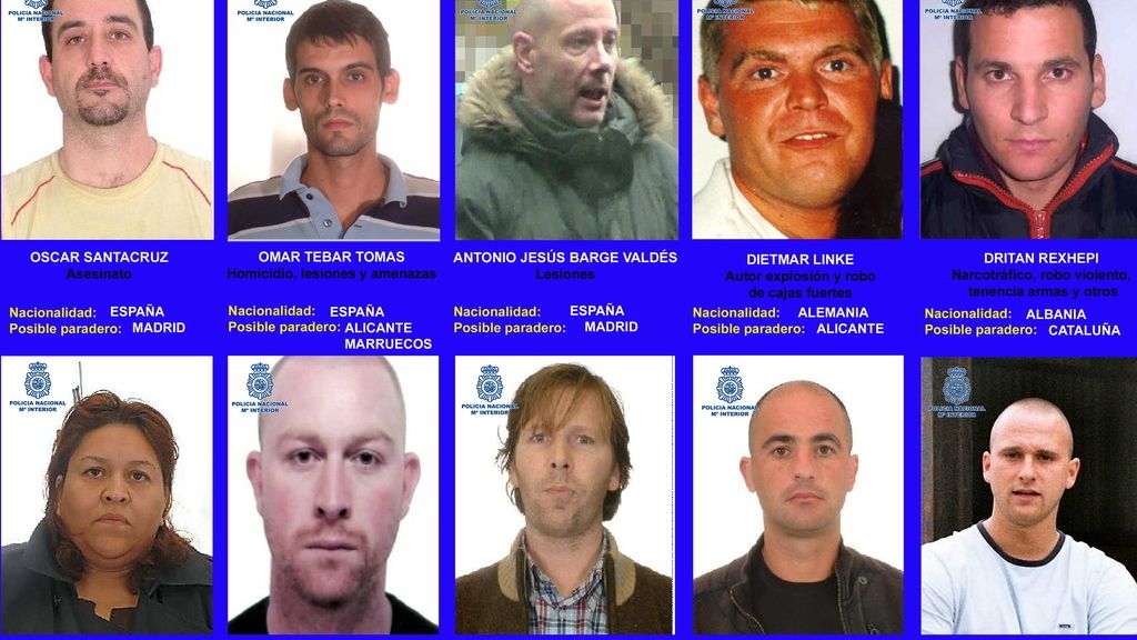 Los Diez Fugitivos Más Buscados En España 9575