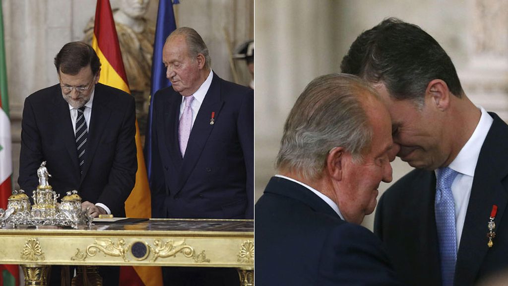 Juan Carlos I pone fin a sus 39 años de reinado firmando la ley de abdicación