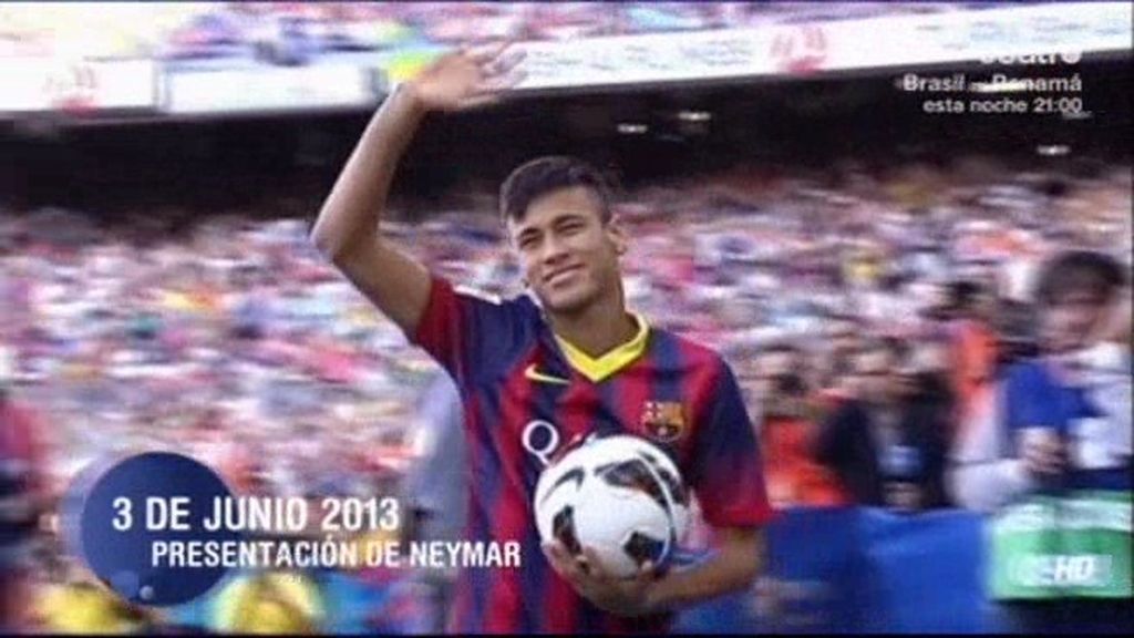 Un año con Neymar: más noticias que fútbol
