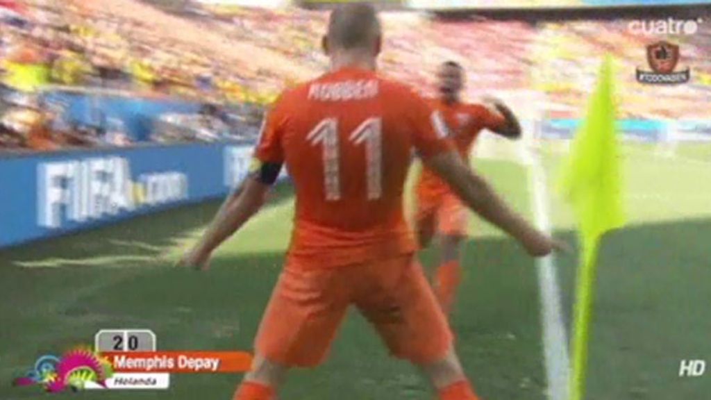 Holanda certifica el primer puesto ante Chile (2-0)