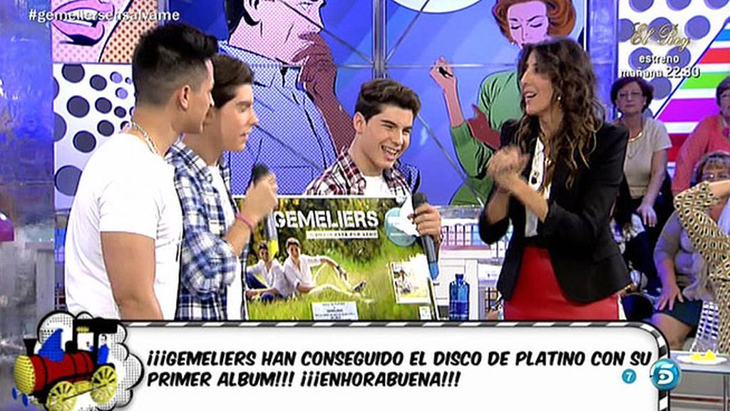 ¡'Gemeliers' y Aran One, en 'Sálvame'!