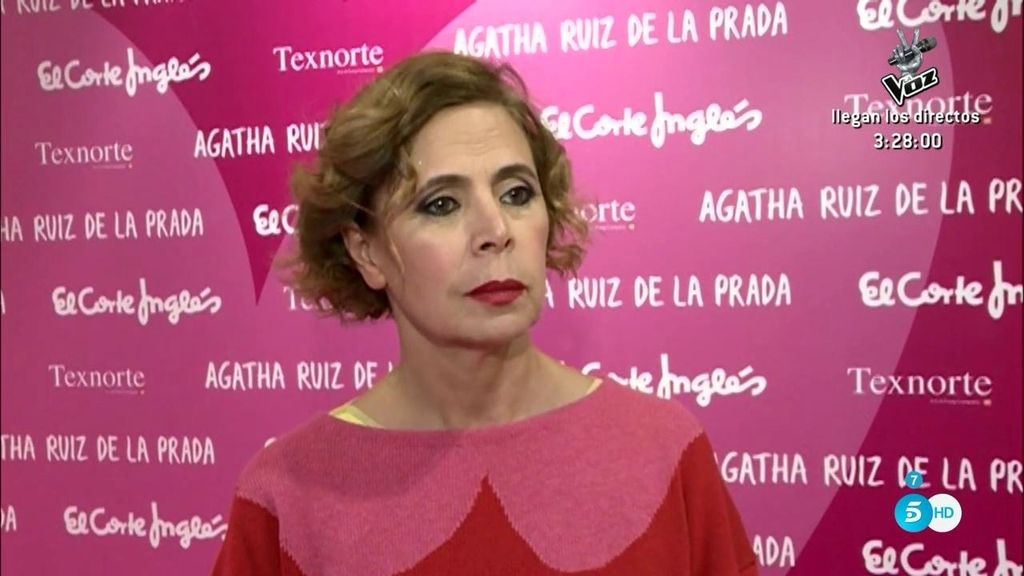 Agatha Ruiz de la Prada, tras la ruptura con Pedro J: "Es como una enfermedad de libro"