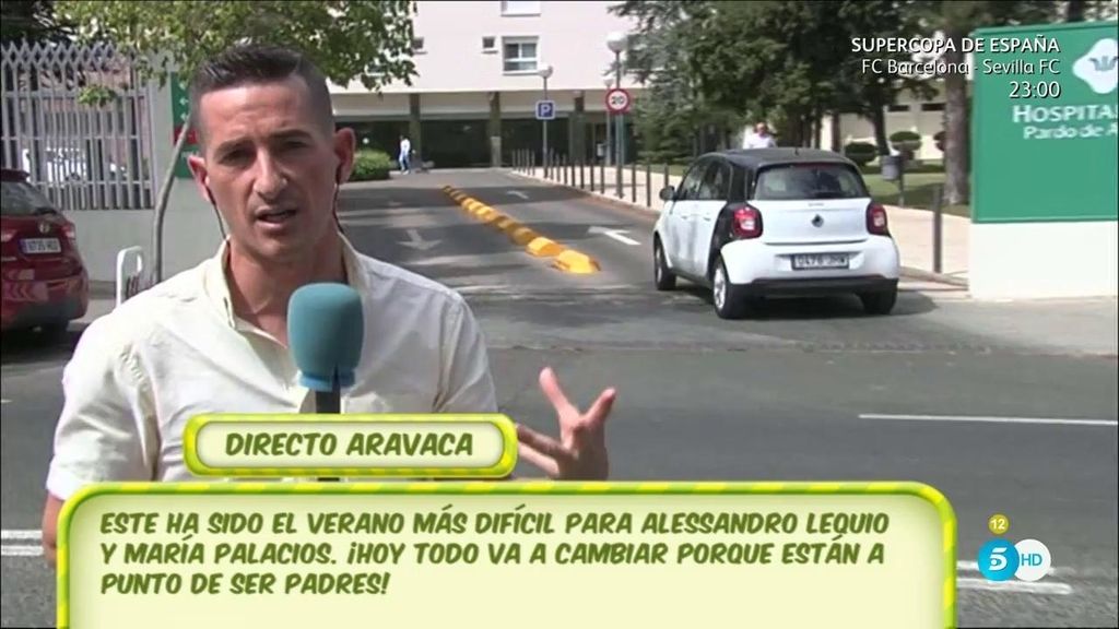 María Palacios ingresa para dar a luz