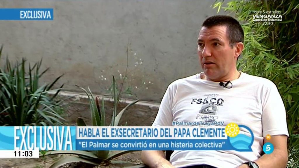 El exsecretario del Papa Clemente: "No sé por qué no intervienen para acabar con esto"