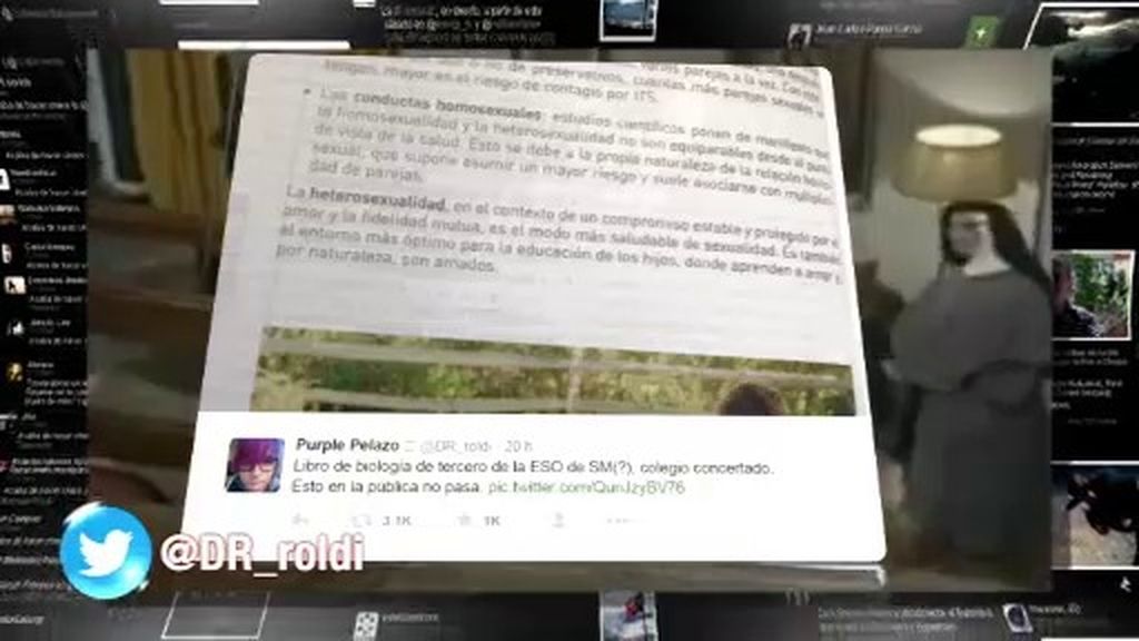 HoyEnLaRed: Incendio por un libro de texto de la ESO