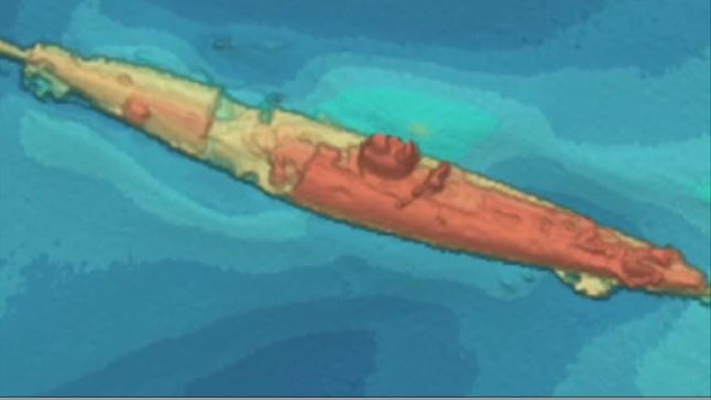 Encuentran el submarino alemán hundido por un "monstruo marino"