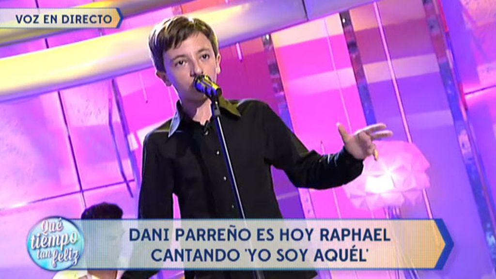Dani Parreño se convierte en Rafael y canta 'Yo soy aquel'