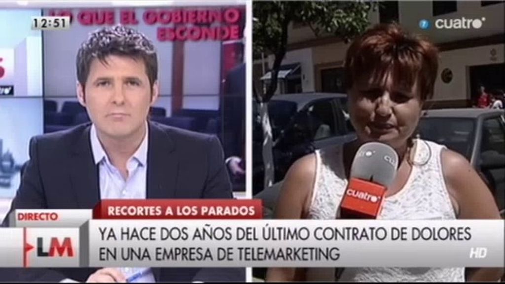 La familia San Román, cuatro miembros y ninguno con trabajo