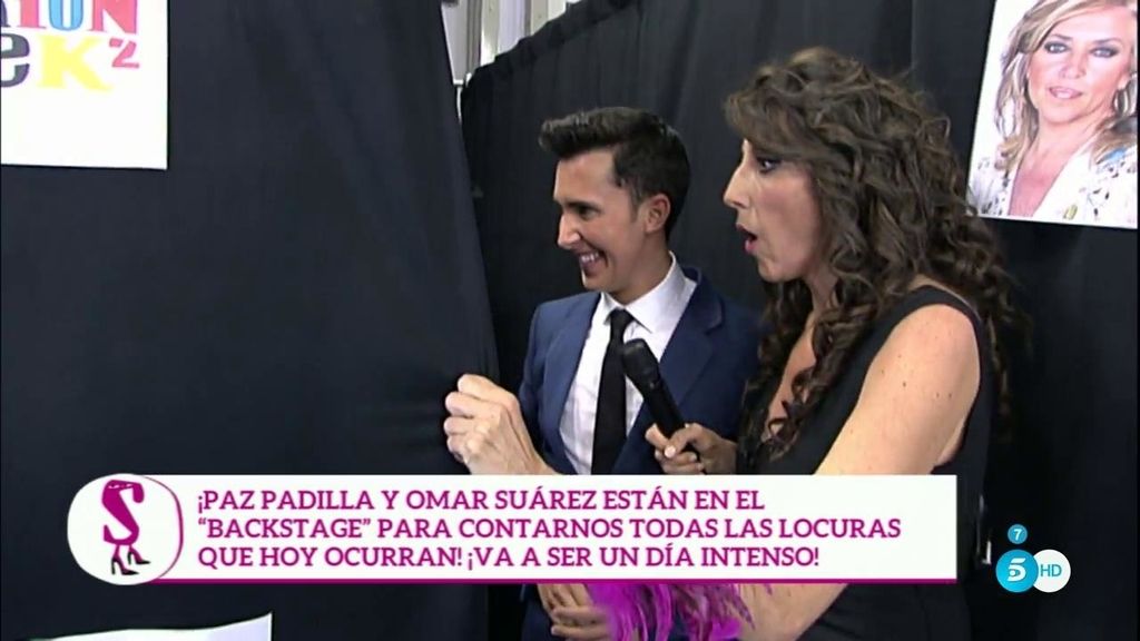 Paz Padilla y Omar Suárez, en el backstage: “Hay llantos”