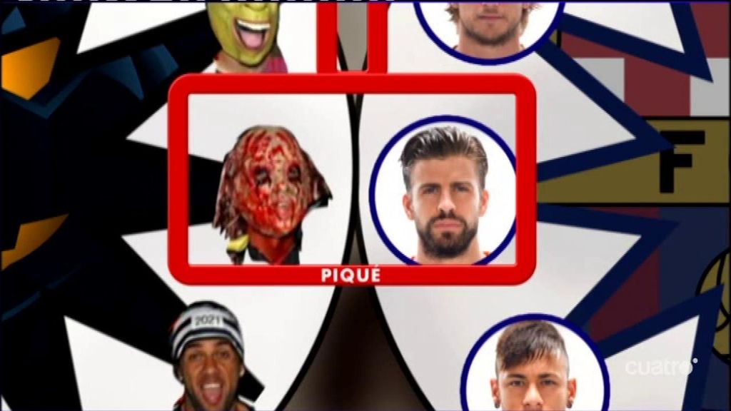 ¿Quién es quién en los disfraces de los jugadores del Barcelona en Halloween?