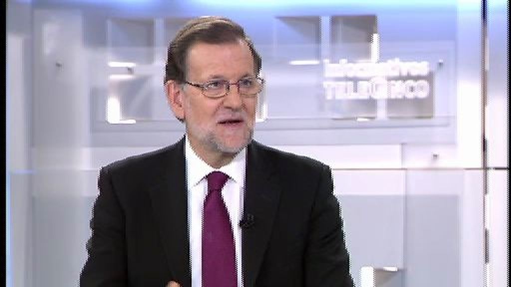 Rajoy: "Sería más razonable que hubiera una coalición por la unidad de España"