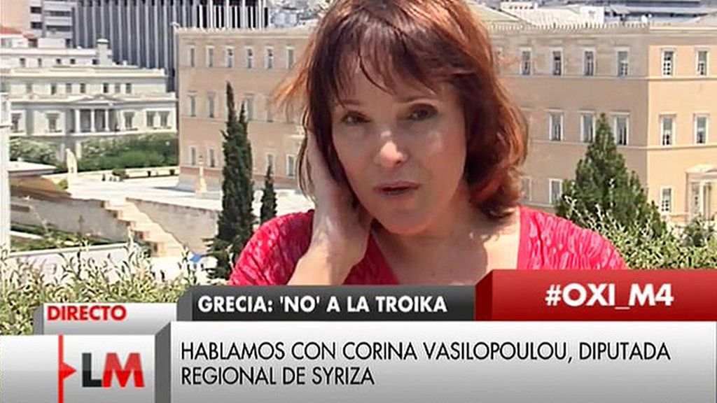 Corina Vasilopoulou, diputada regional de Syriza: “Vamos a ver si el problema era el estilo de Varufakis”