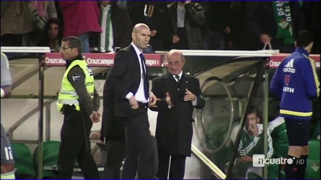 El primer revés de la era Zidane: se dejó dos puntos en el Benito Villamarín