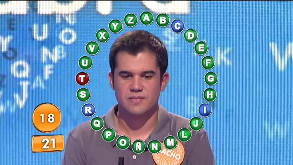 Nacho no completa el rosco más terrorífico del año