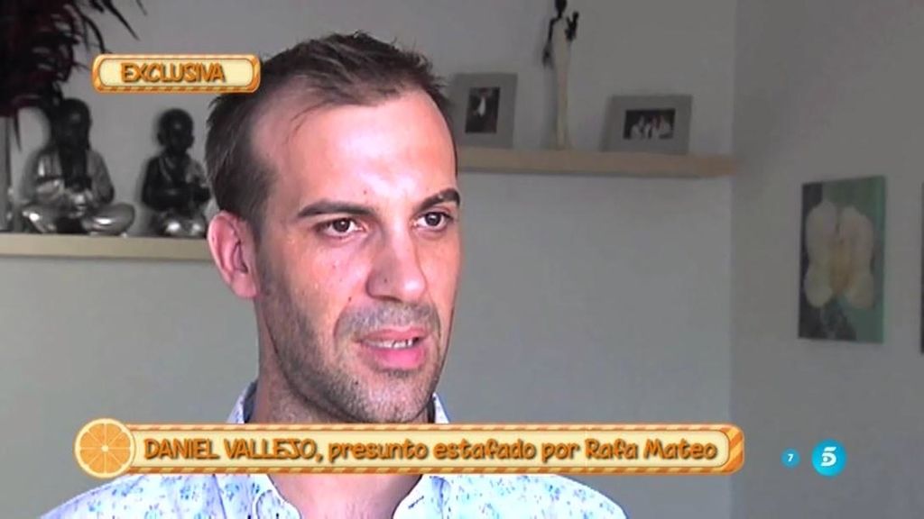 Daniel Vallejo, presunto estafado por Rafa Mateo: "Todo a su alrededor es negro"