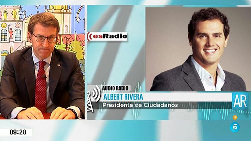 Albert Rivera: "Le he propuesto a Rajoy abrir un grupo de trabajo entre PP y C's"