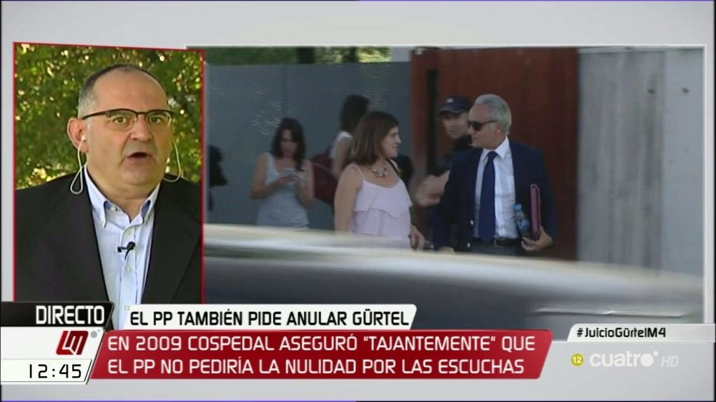 Losada, sobre la cola de imputados de la Gürtel: “Parece la boda de la hija de Aznar”