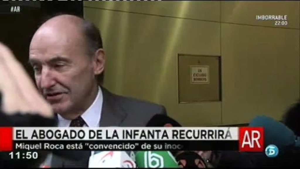 Roca: "No se trata de declarar o no declarar se trata de si está imputada o no"