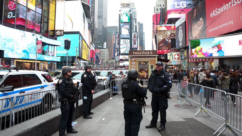 Detenidos en Nueva York y Bruselas por riesgo de atentados en Nochevieja