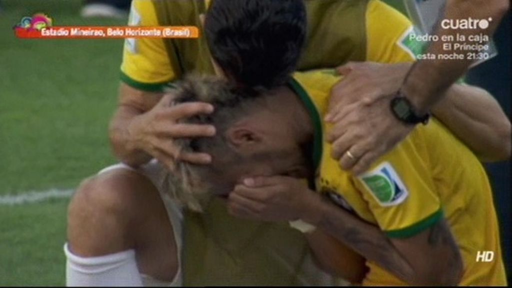 Así vivió Neymar en la tanda de penaltis