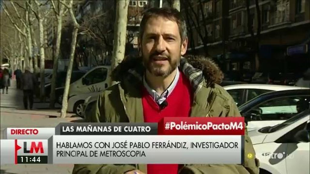 José Pablo Ferrándiz (Metroscopia): “La mitad de votantes de PP y Podemos creen que sus partidos deben propiciar esta investidura”