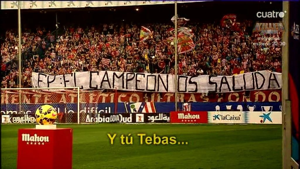 El Calderón le mandó un mensaje a Tebas: "LFP, Te saluda el campeón"