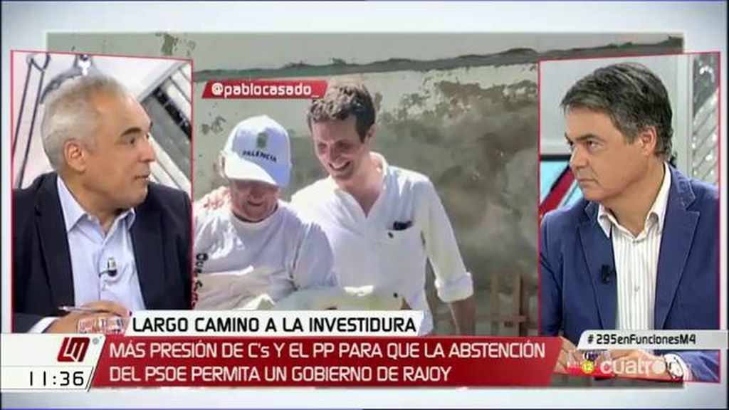Simancas, a C. Rojas: “Queréis desarmar al PSOE y no vamos a caer en la trampa”