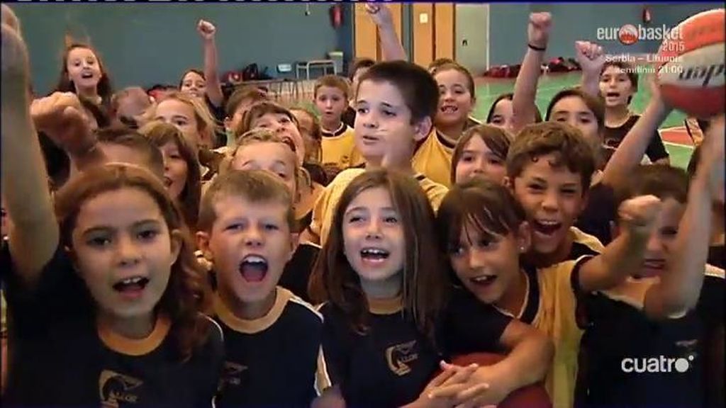 Así se vivió el partido de Gasol en su colegio