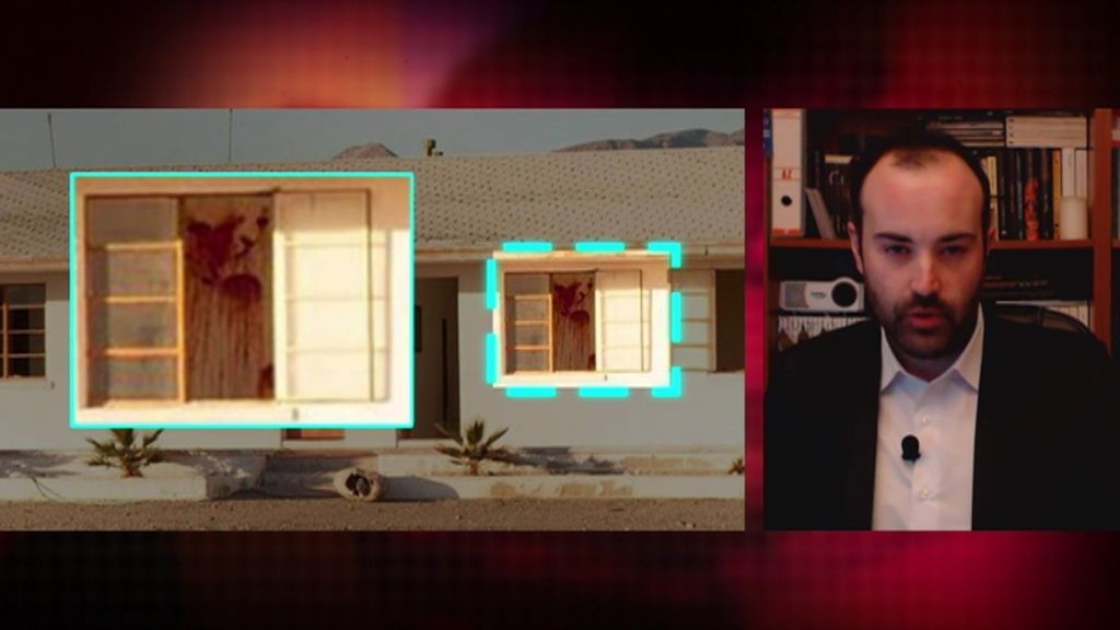 Un motel fantasma con paredes ensangrentadas, lo último viral en la red