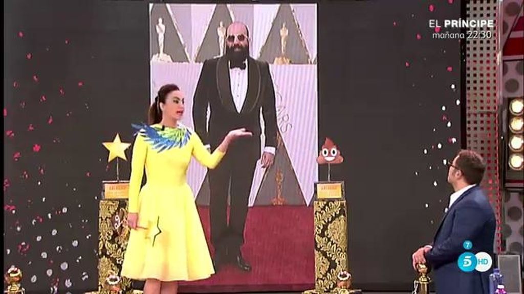 El mejor vestido de  'Los Oscar' fue Paco Delgado, según Cristina Rodríguez