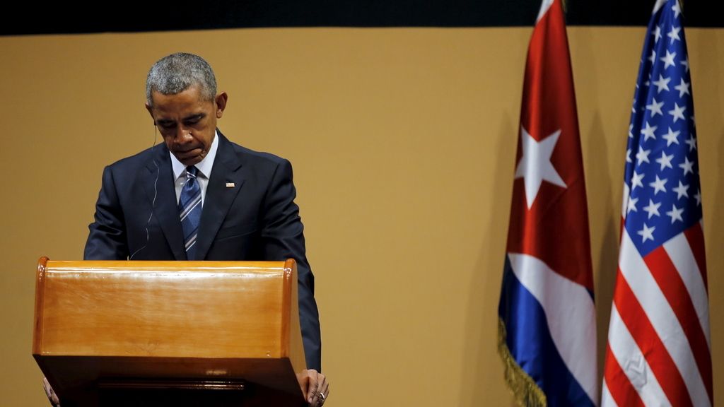 Obama, ante Castro: "Defenderemos los derechos humanos internacionales"