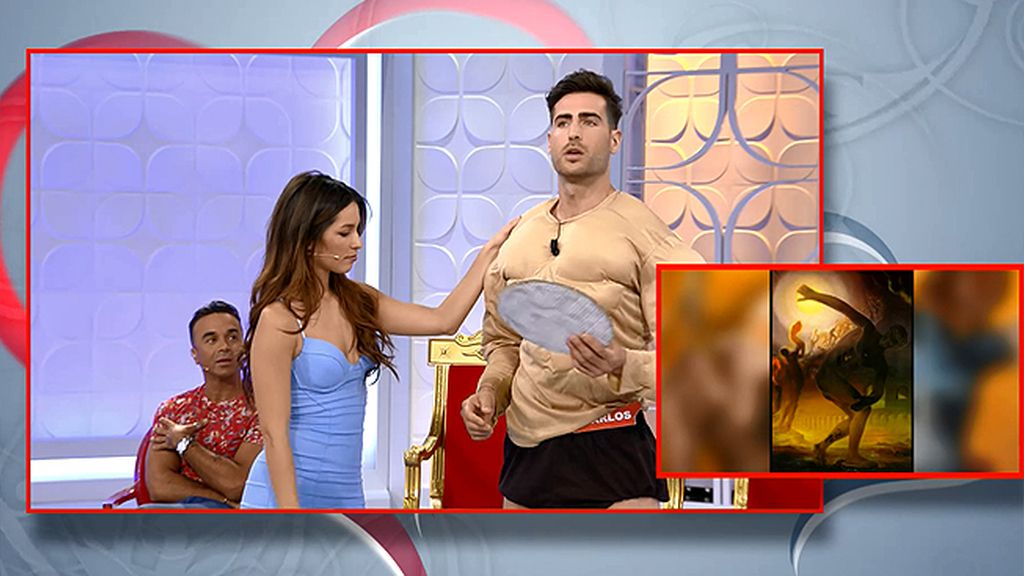 Muy musculado...Carlos es el Átleta Cósmico