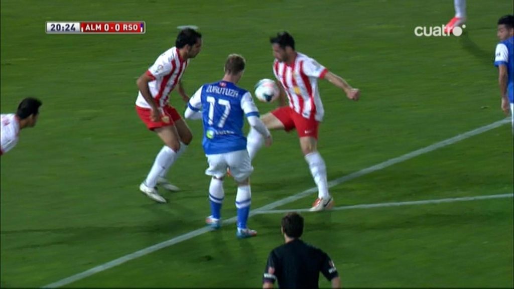 Gol de Vela (Almería 0-1 Real Sociedad)