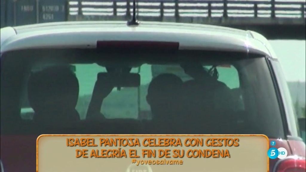 Las primeras imágenes de Isabel Pantoja celebrando el final de su condena
