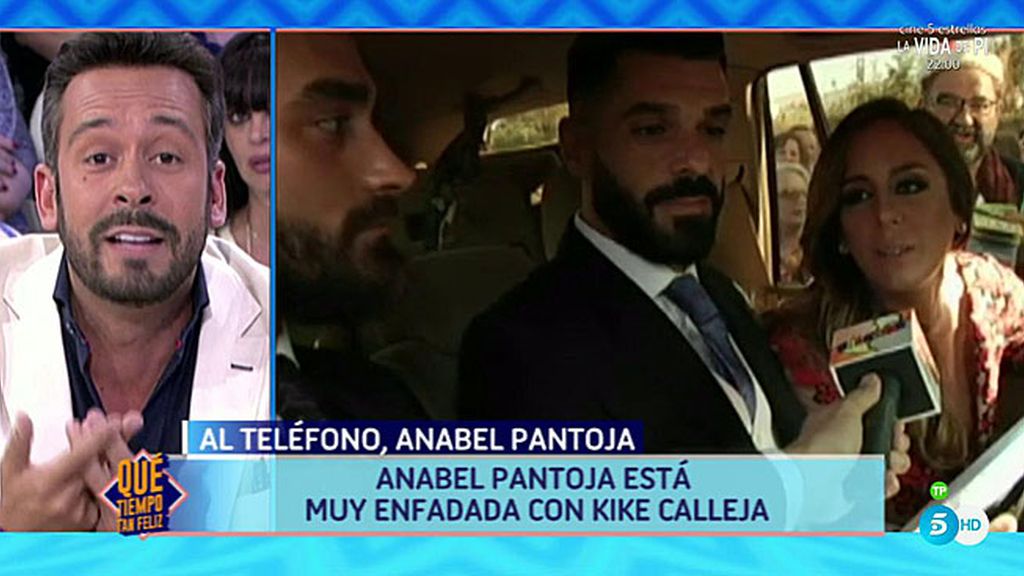 Anabel Pantoja entra por teléfono en '¡QTTF!' muy enfadada con Kike Calleja