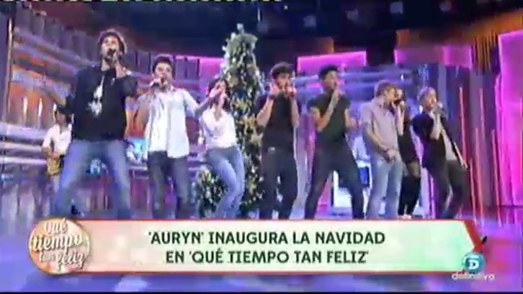 'Auryn' inaugura la Navidad en '¡QTTF!'