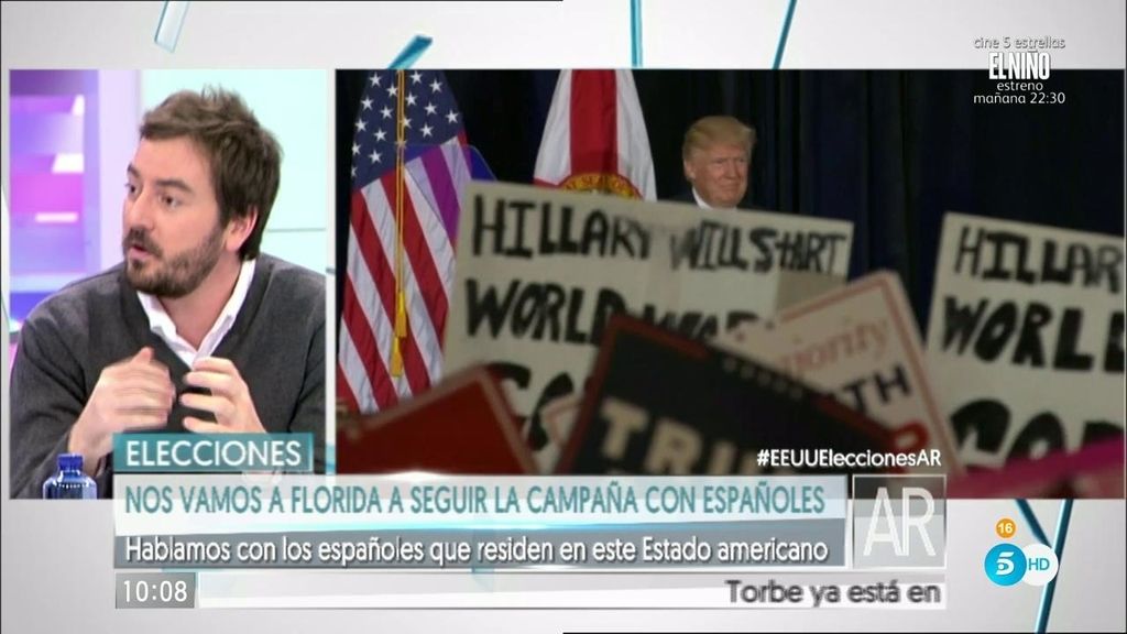 ¿Cómo están viviendo los españoles residentes en Florida la campaña electoral?