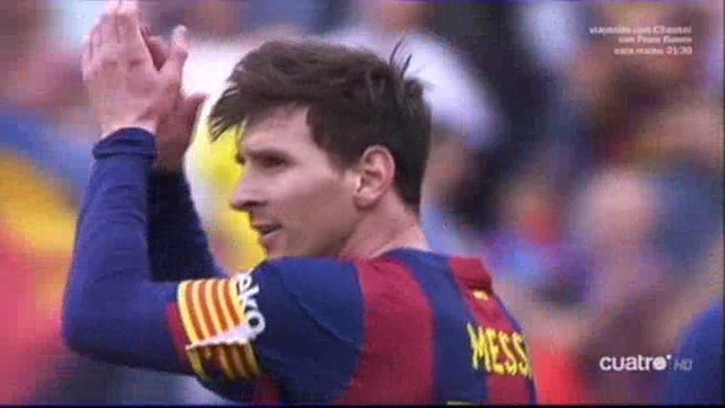 Messi alcanza los 400 goles con el Barça en otro partidazo frente al Valencia