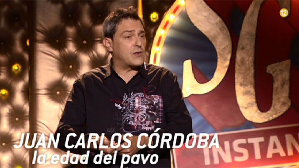 Juan Carlos Córdoba y la edad del pavo, en el estreno de 'Sopa de gansos instant!'