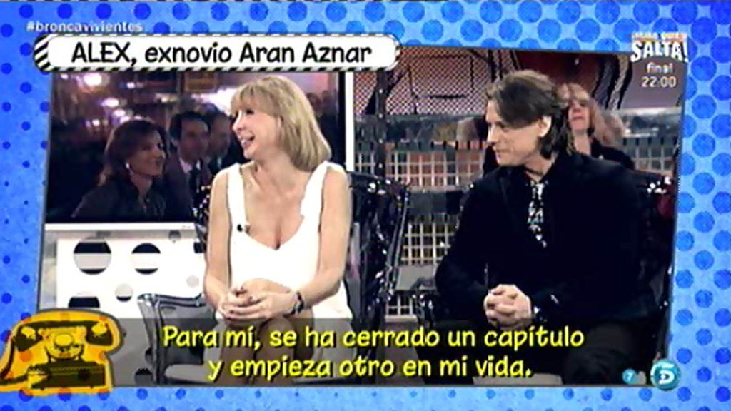 El exnovio de Aran no quiere retomar su relación: "Para mí se ha cerrado un capítulo"