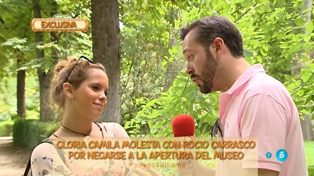 Gloria Camila, de Rociíto: “Si es su madre y tanto la quiere debería de abrir ya el museo”