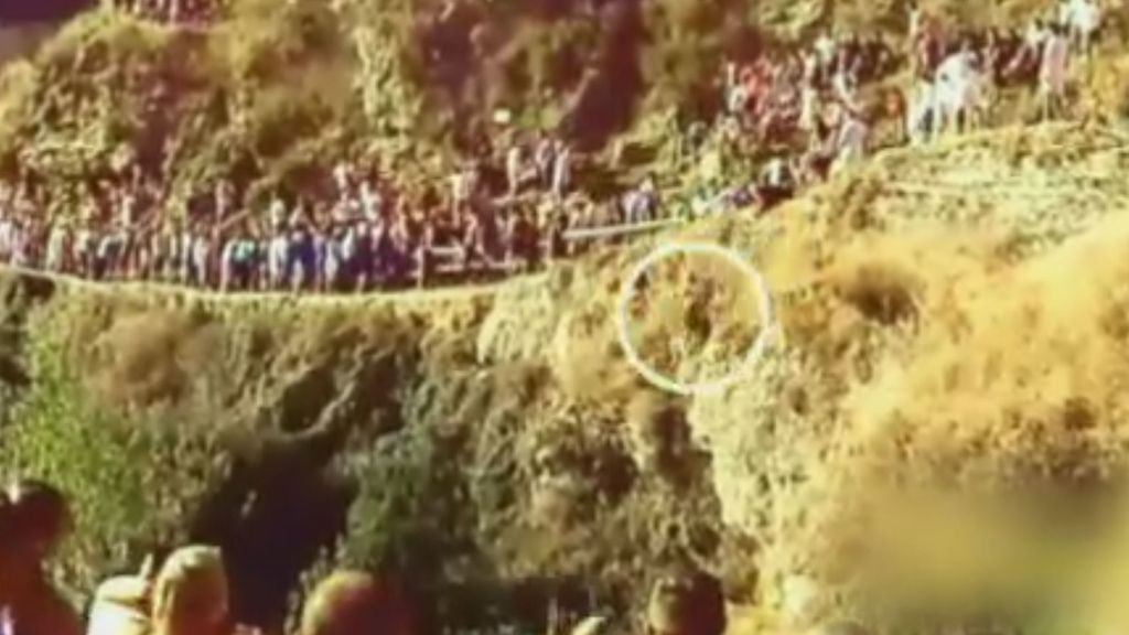 Luto en Falces por la mortal caída de una mujer en un encierro