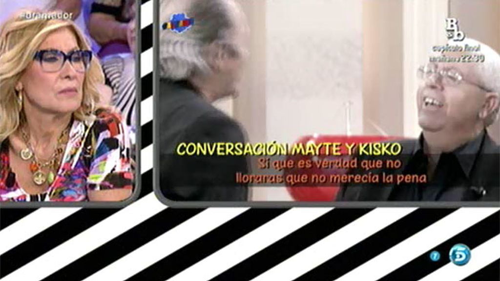 Mayte Adrian revela una conversación telefónica con Kisko, amigo de Amador