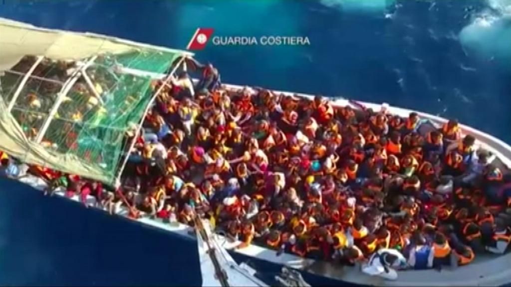 Italia rescata a 4.500 inmigrantes en sus aguas en solo 24 horas