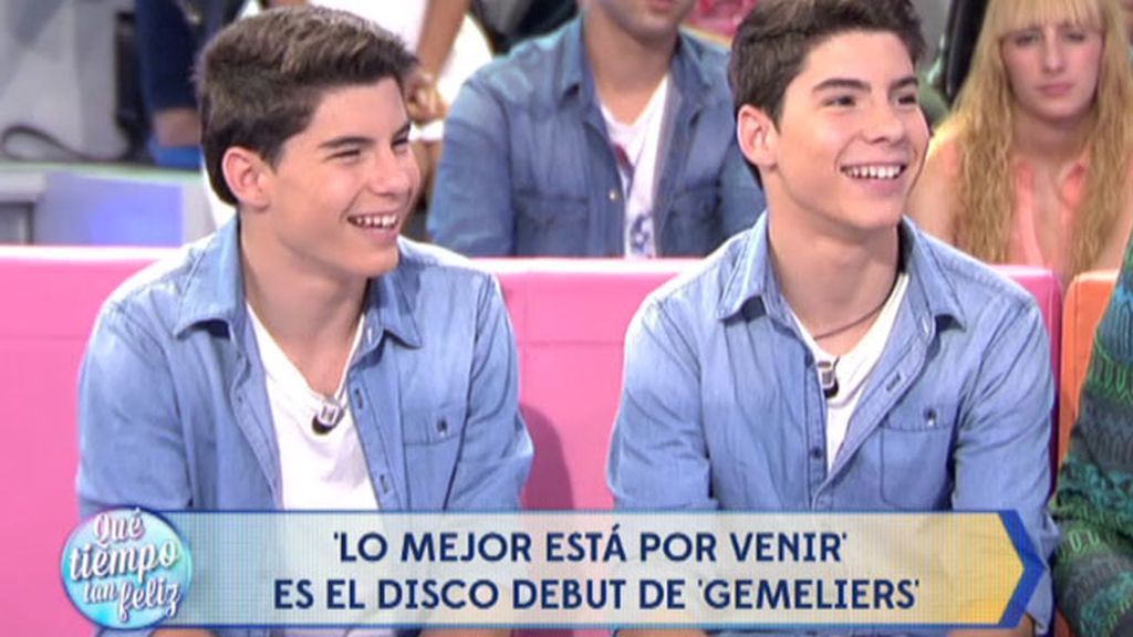 Los Gemeliers visitan el plató de '¡QTTF!' tras su último éxito