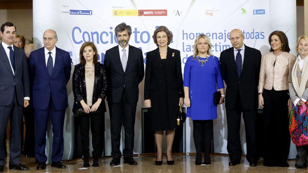 La Reina preside el Concierto en homenaje a las víctimas del terrorismo