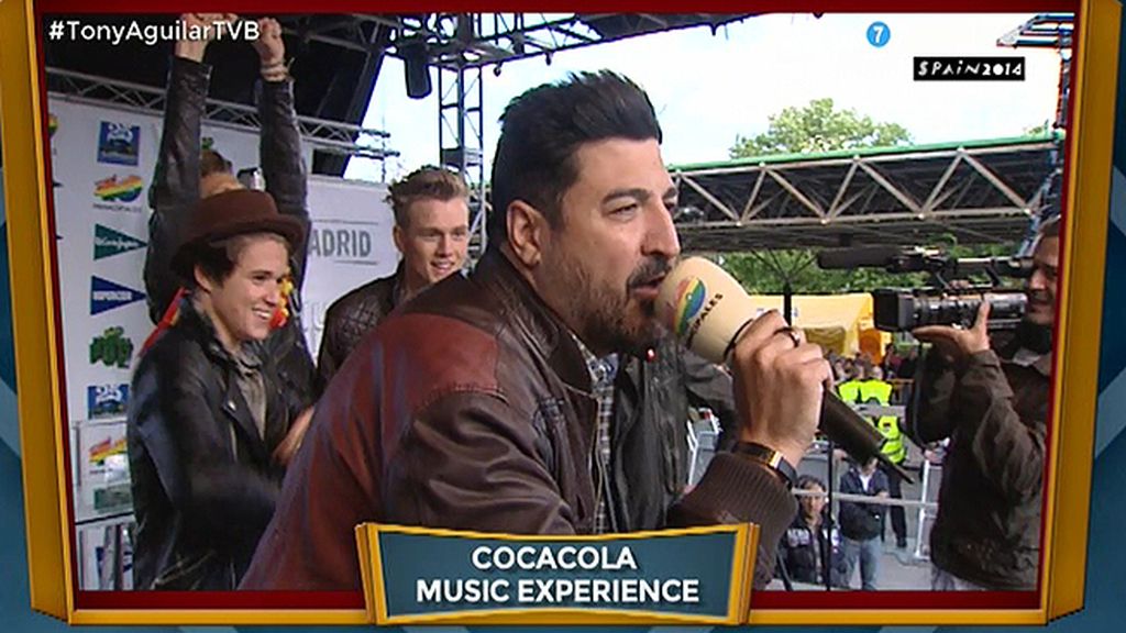 ‘Coca-Cola Music Experience’, el programa de Tony Aguilar, en Cuatro