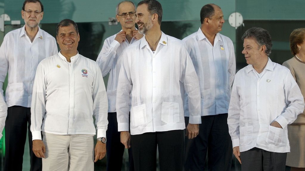 Felipe VI acude a su primera cumbre Iberoamericana com Rey